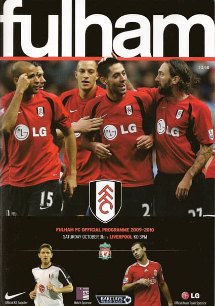 Fulham FC v Liverpool FC